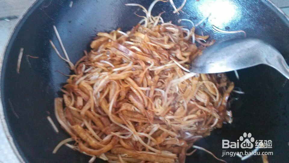 简易素炒饼的做法