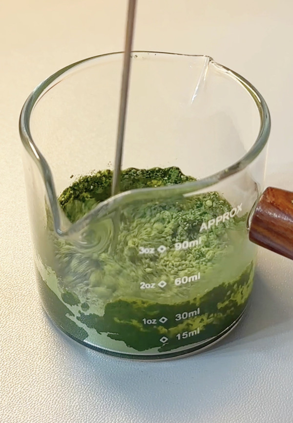 茉香抹茶冰拿铁