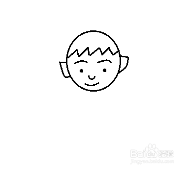 简笔画-男孩的简笔画如何画