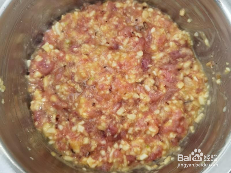 手工瘦肉蛋饺的做法