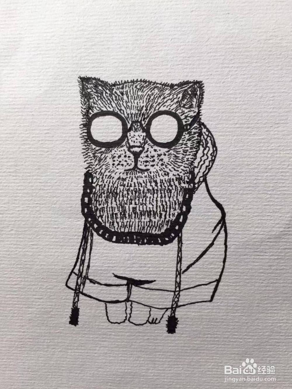 茉莉手绘之猫咪