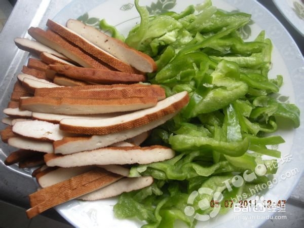 怎样做青椒豆腐干