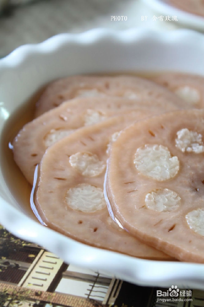 自制粉糯甜的美味小吃——冰糖藕