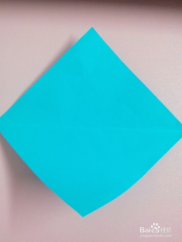 如何折湛蓝的帆船