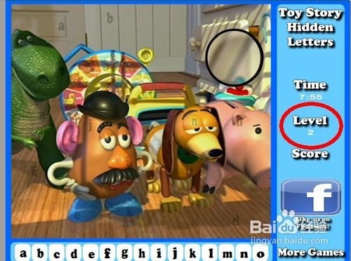 怎样玩《胡迪找字母》小游戏