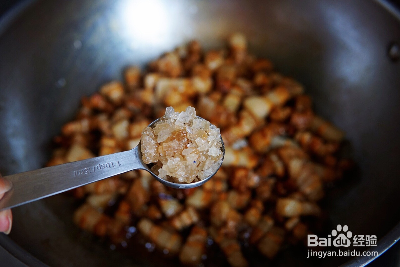 香菇卤肉饭的做法