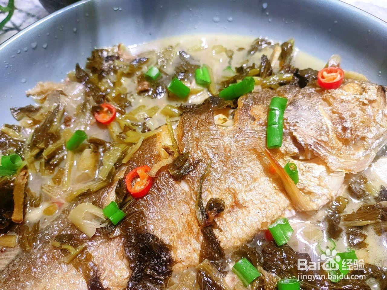 雪菜黄鱼的做法