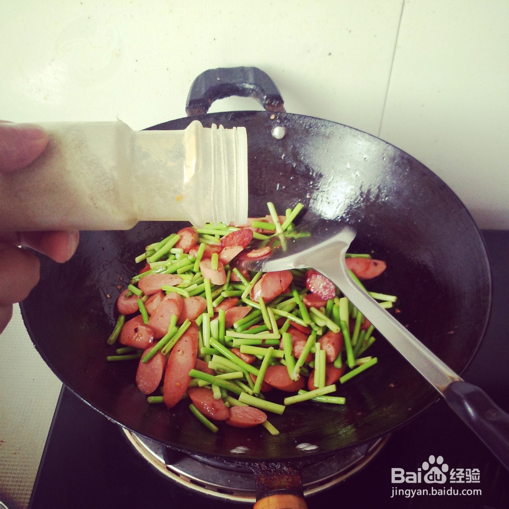 蒜薹炒火腿怎么做好吃呢