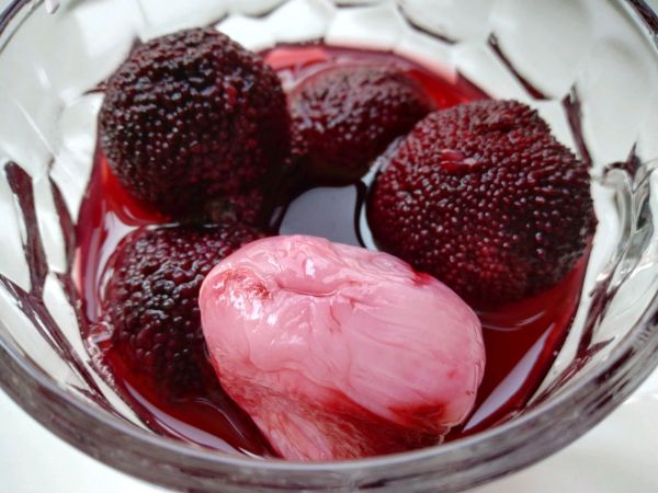 荔枝杨梅冰糖饮