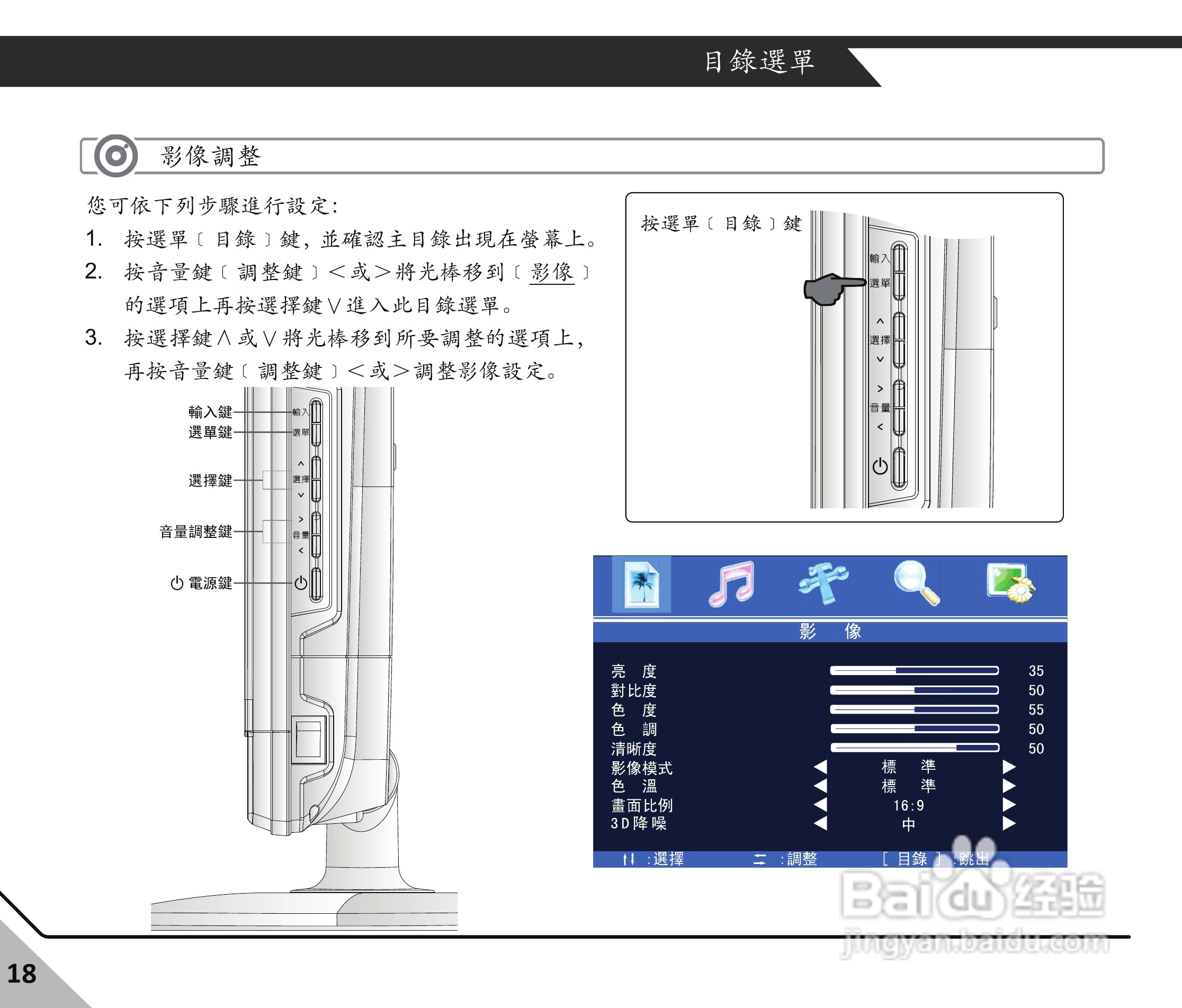 声宝LM-24S6P多媒体液晶显示器使用说明书:[2]
