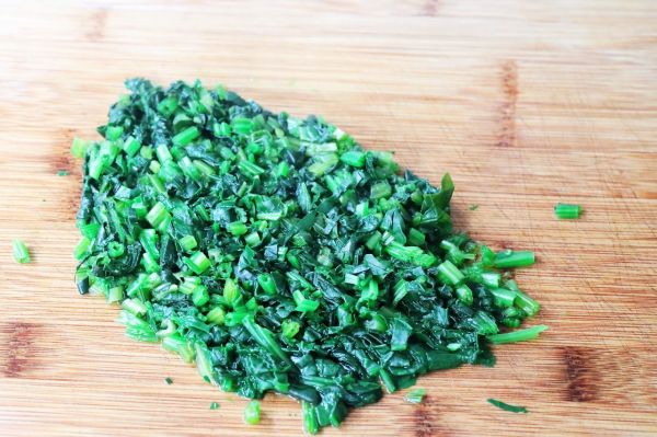 蘸汁菠菜鸡蛋糕