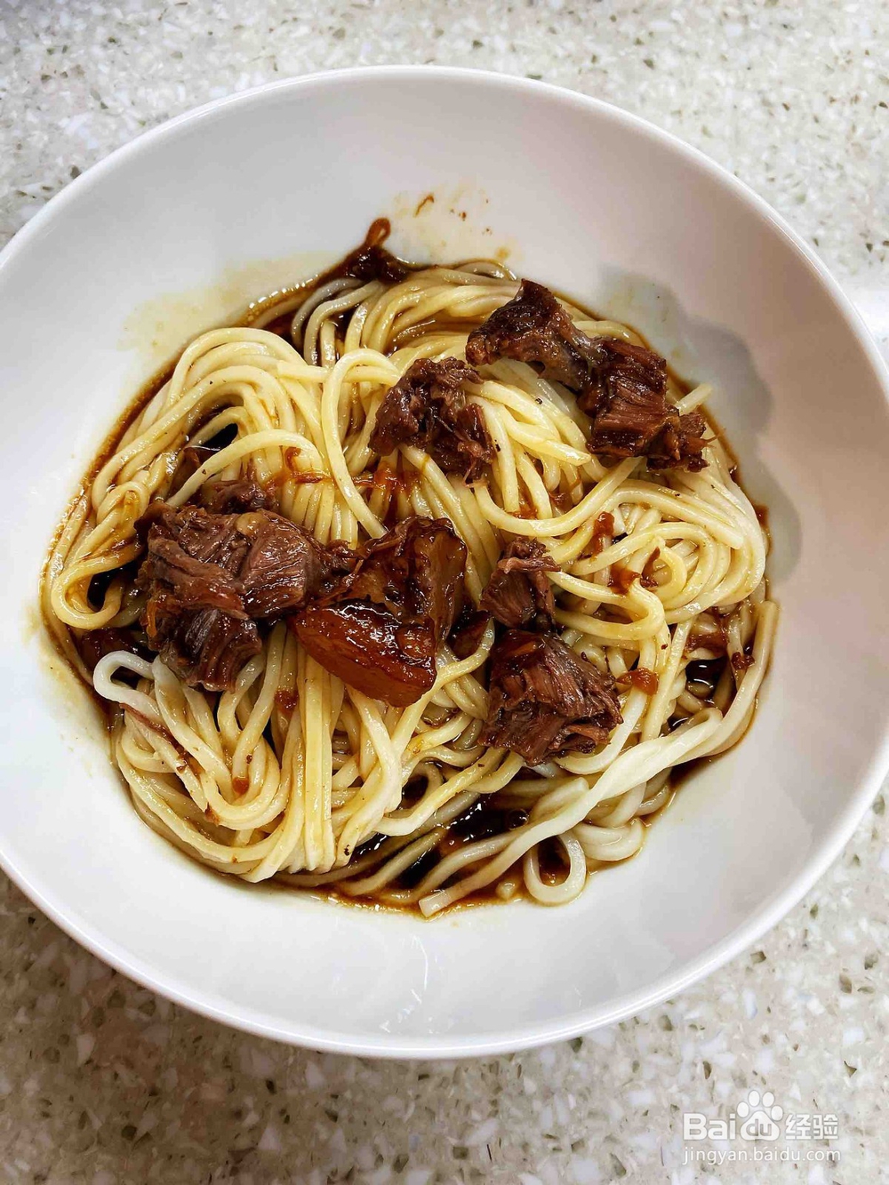 正宗牛肉面的做法