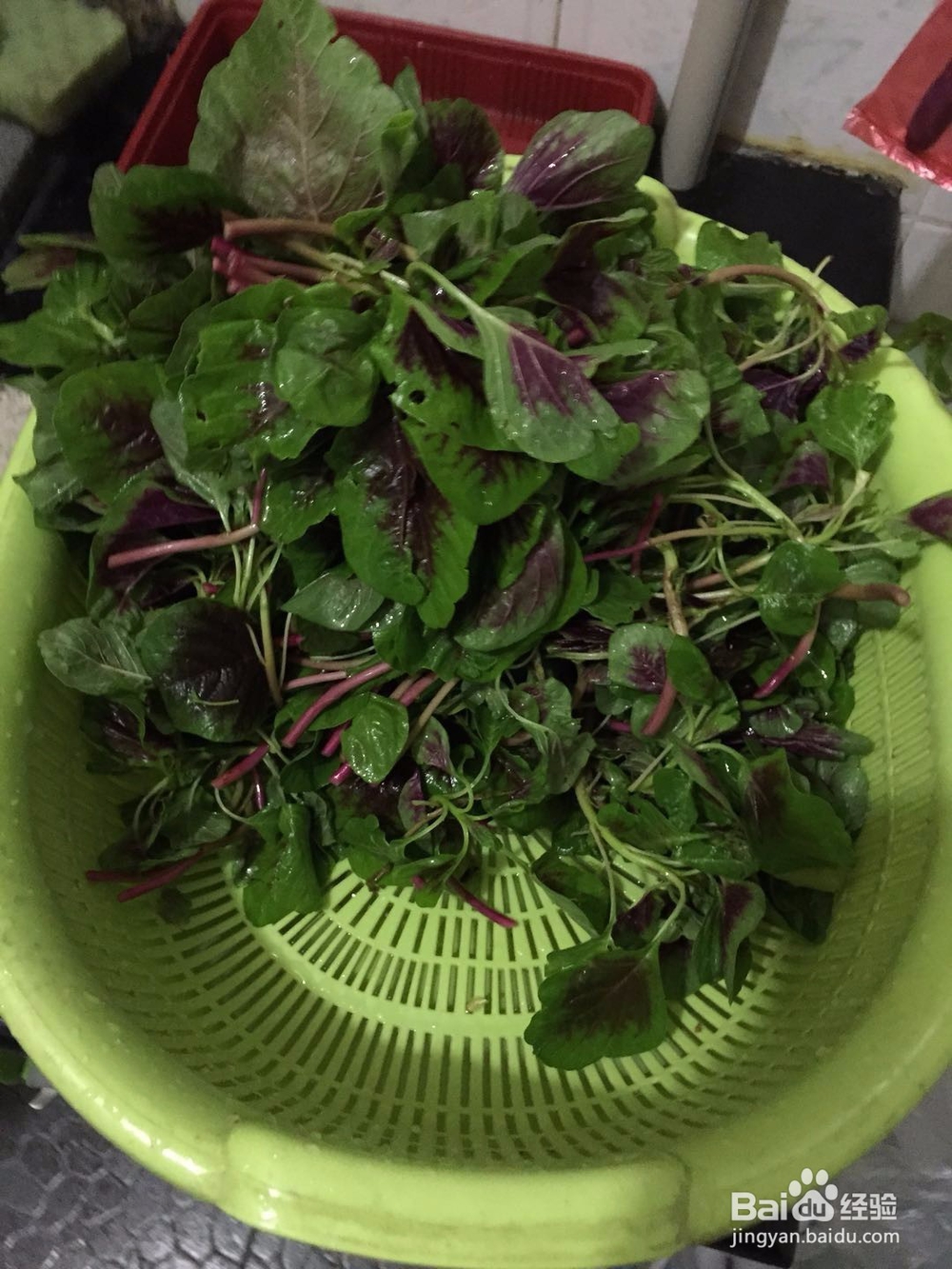 蒜香苋菜的简单做法