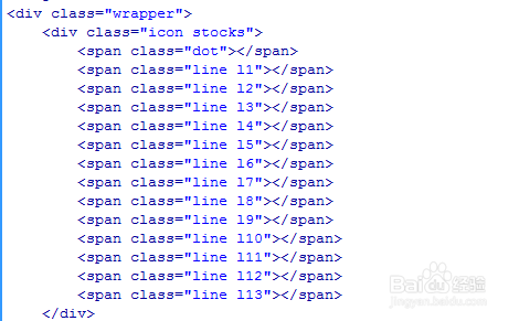html+CSS3实现iOS7扁平化stocks图标