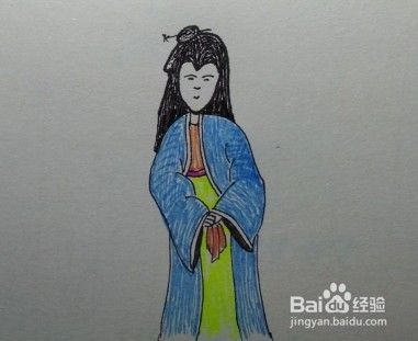 零基础学画画：教你怎么画古代美女