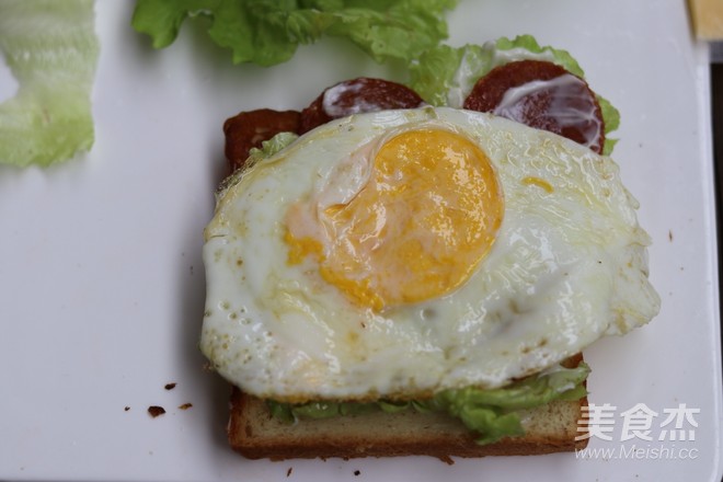 快手三明治的做法