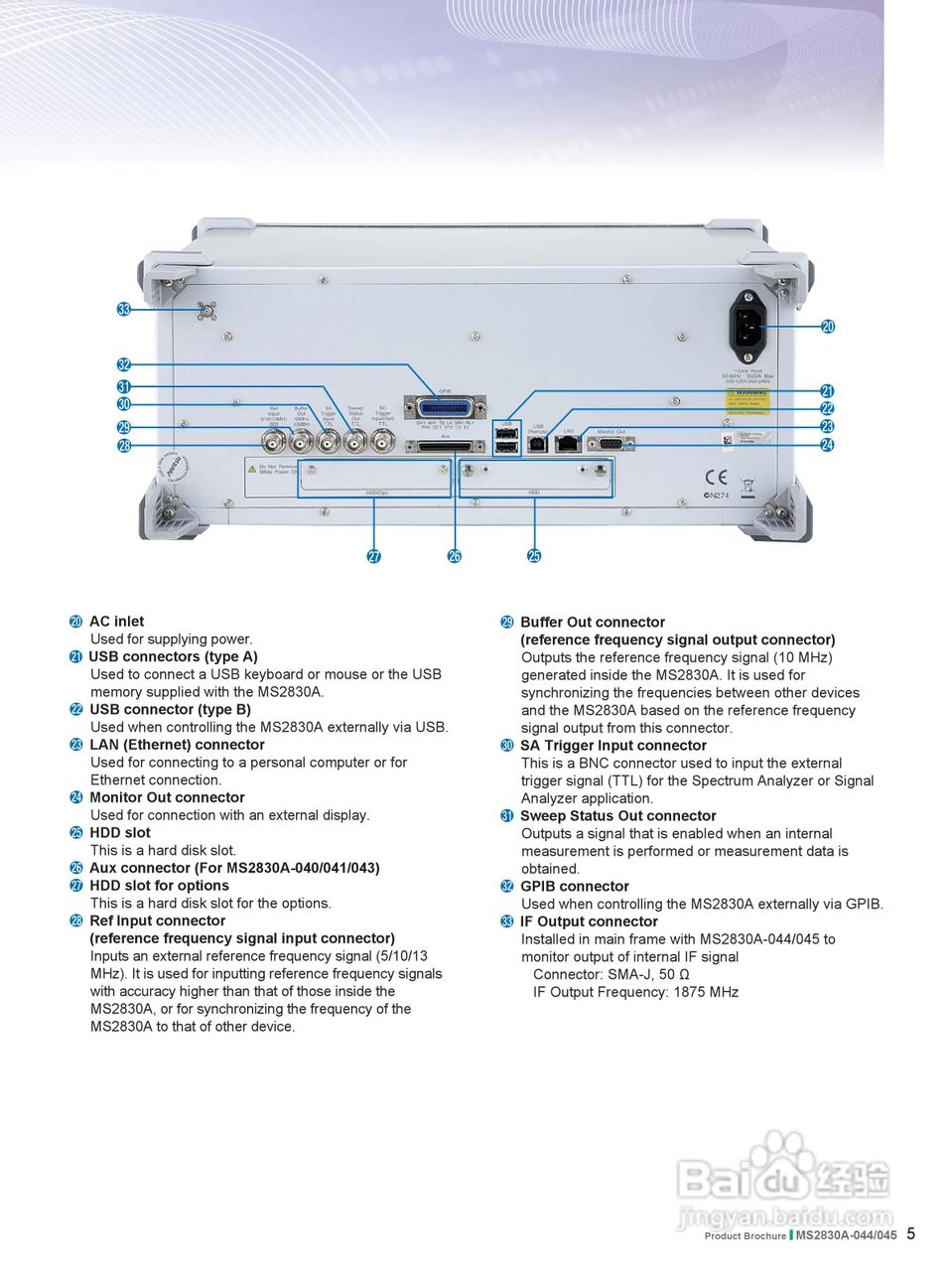 安立MS2830A-045-NW信号分析仪说明书:[1]