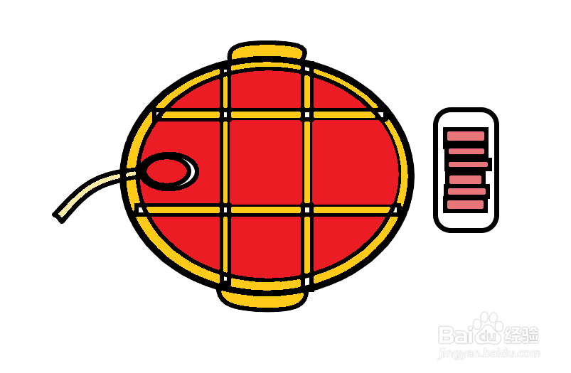 怎么画一个九宫格火锅？