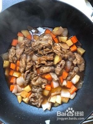 巨好吃的黑椒土豆肥牛饭怎么做