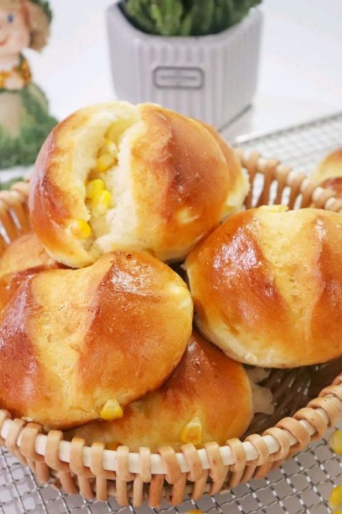 超软奶香玉米小面包