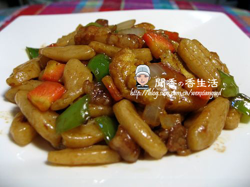 怎样做一道正宗的丁丁炒面？