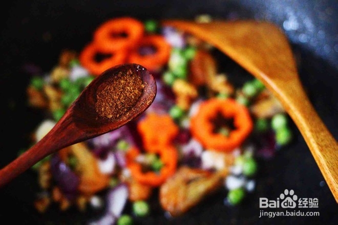 核桃鸡蛋炒饭怎么做