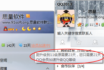 本地QQ会员亮所有钻