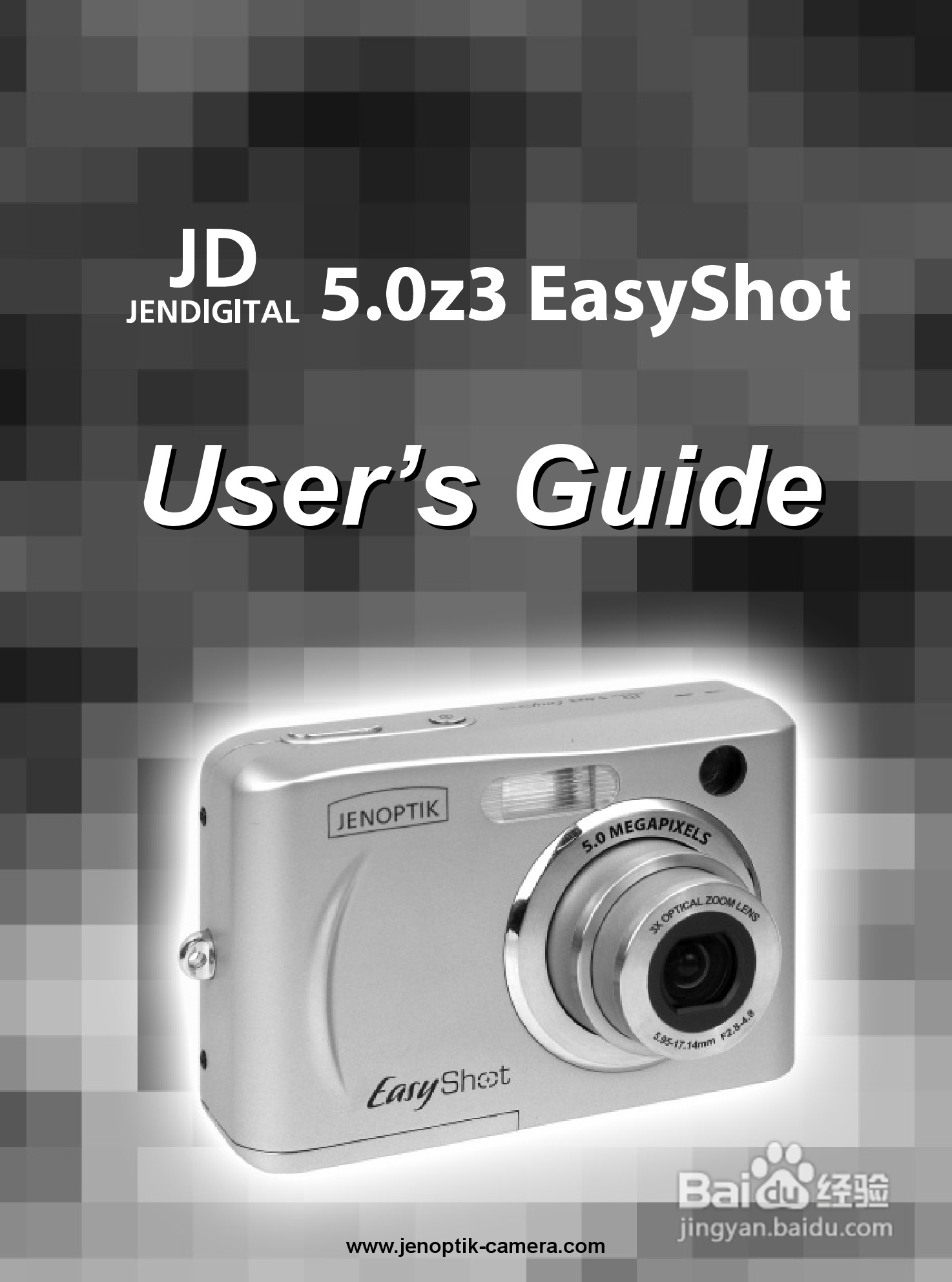 JENOPTIK JD 5.0 z3 EasyShot数码相机说明书:[1]