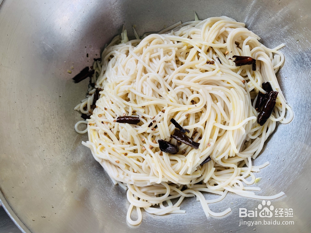 新手适合做的凉拌莜面