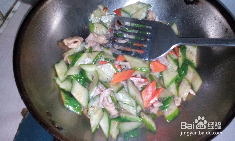 家常小炒——脆瓜炒鸡肉