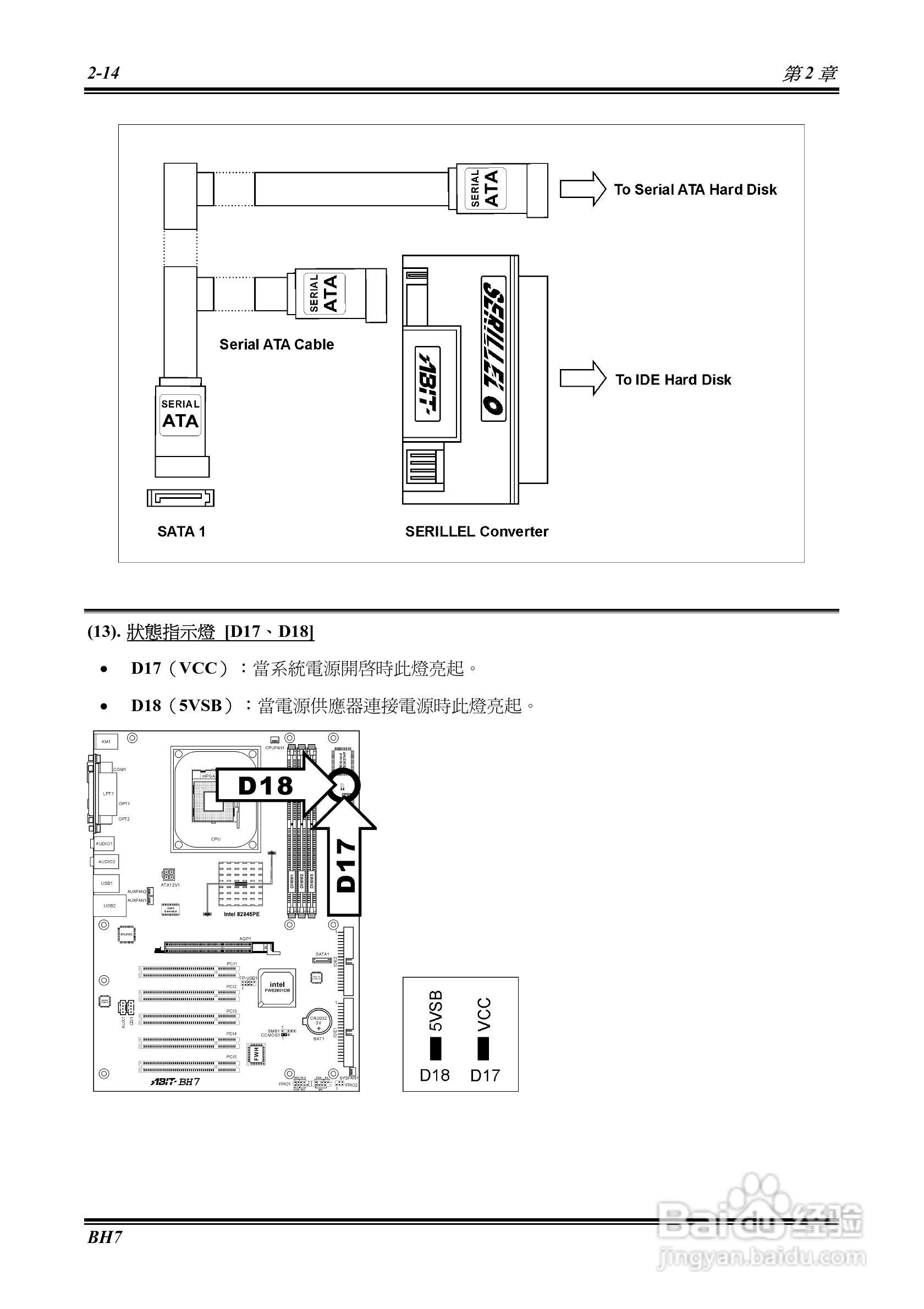 ABIT BH7 Socket478系统主机板使用手册:[3]