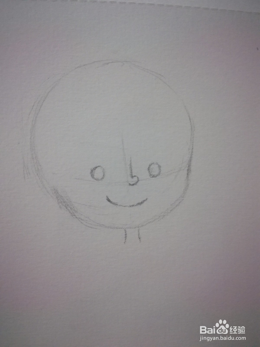 长雀斑的儿童Q版卡通人物头部和五官怎么画