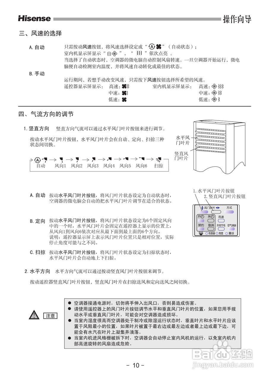 海信空调器KFR-60LW/27ZBp型使用说明书:[2]