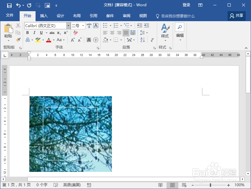 Word2016中怎么在图片上添加文字