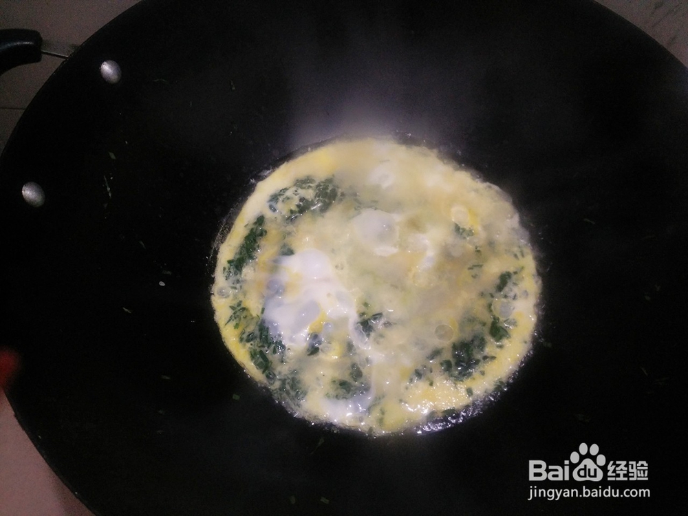 韭菜焖鸡蛋的做法