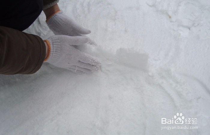 如何在雪地里画画