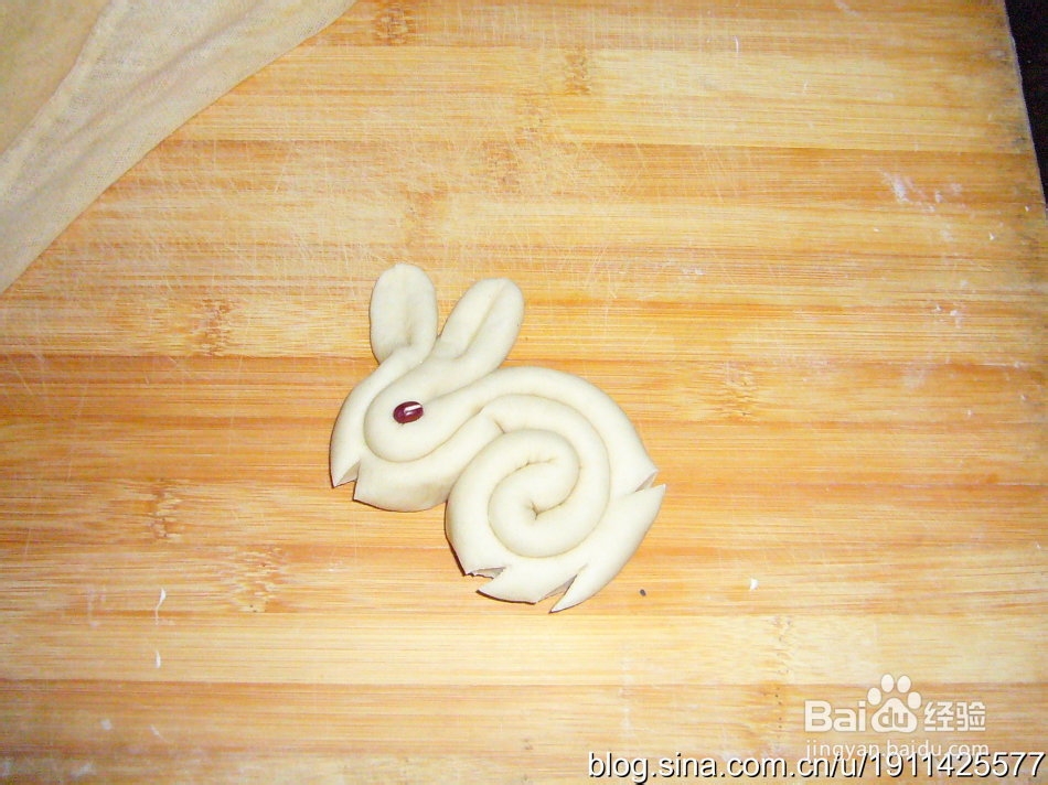 超萌兔宝宝，可爱小馒头