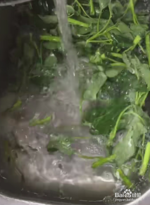 爆炒“香辣空心菜”的做法