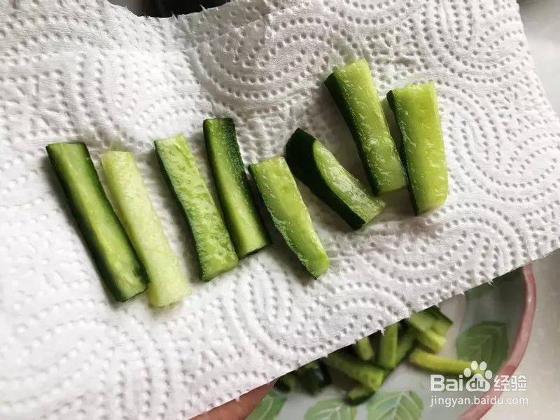怎样做出家常菜系列之腌黄瓜