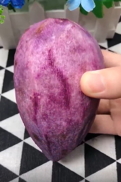 奶香紫薯大馒头怎么做？