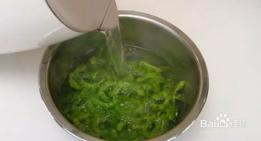 如何去掉苦瓜的苦味让其可口