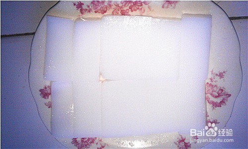 家常版西红柿热拌煎凉粉的做法