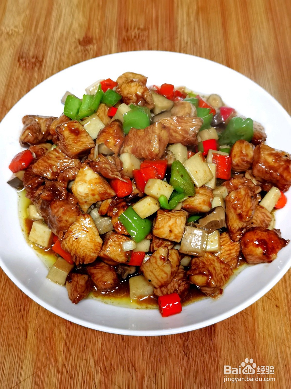 杏鲍菇炒鸡丁怎么做