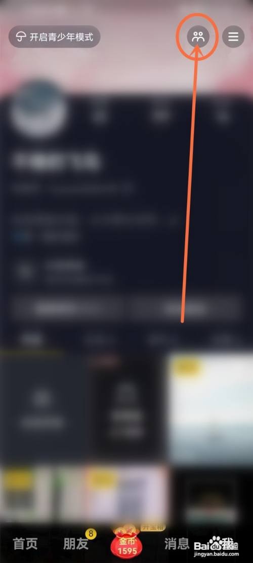 抖音极速版怎么不留下访客记录