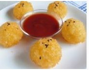 小朋友绝对爱吃-----香炸饭团