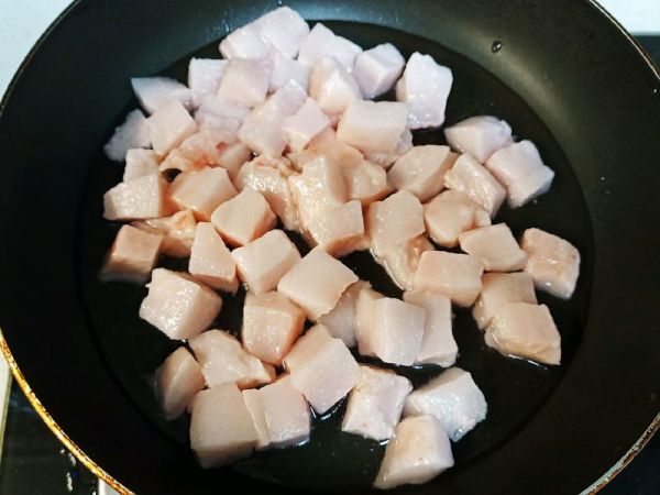 油渣小白菜+猪油拌饭（童年的回忆)