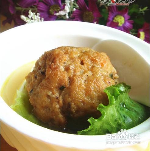 淮扬名菜之蟹粉狮子头