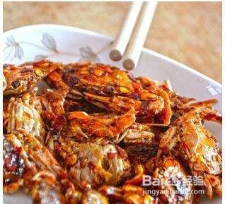 麻辣小螃蟹的制作方法