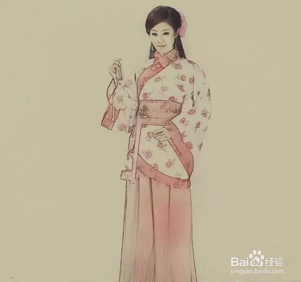 PS修人物图为工笔画技巧