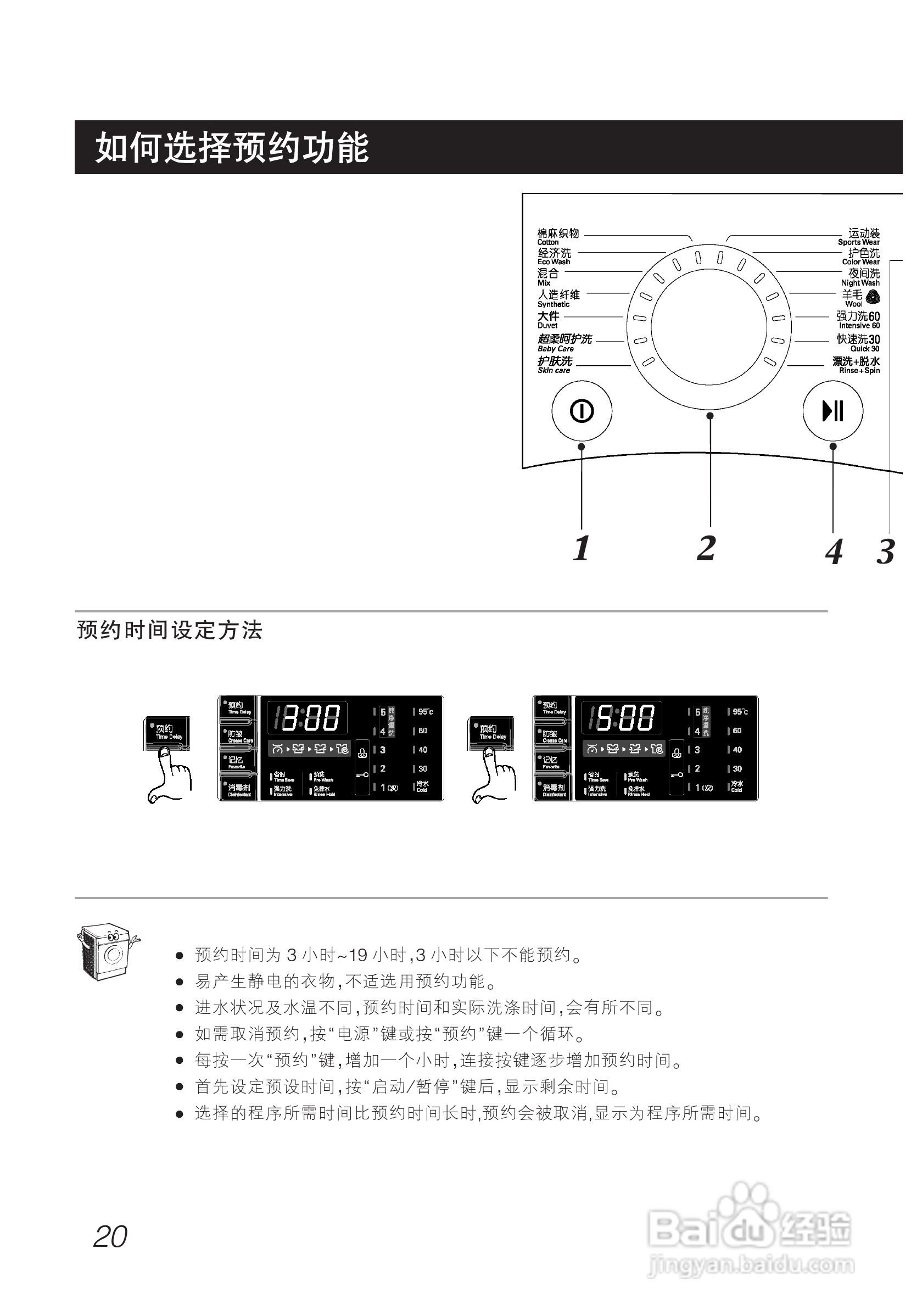 LG WD-N10340D洗衣机使用说明书:[2]